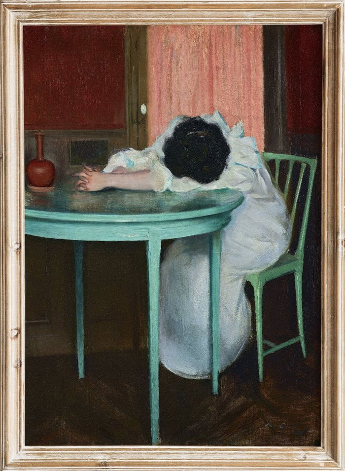 "Tired" Art Print_Sugar & Canvas_Ramon Casas