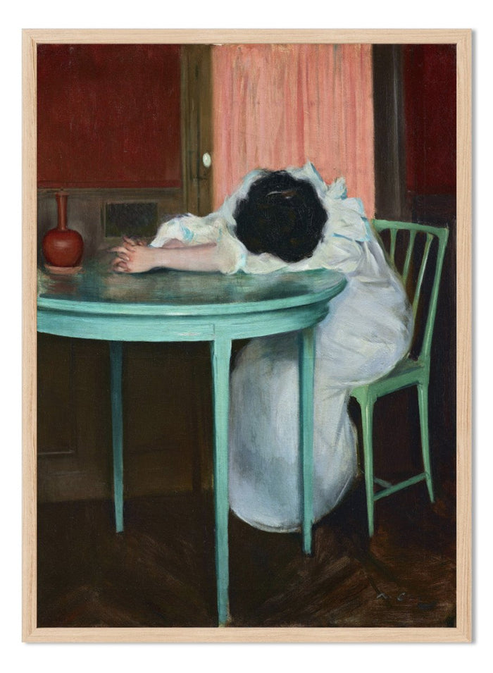 "Tired" Art Print_Sugar & Canvas_Ramon Casas