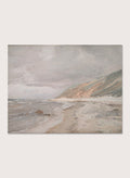 "Tisvilde Beach, Gray Weather" Art Print_Sugar & Canvas_Joakim Skovgaard