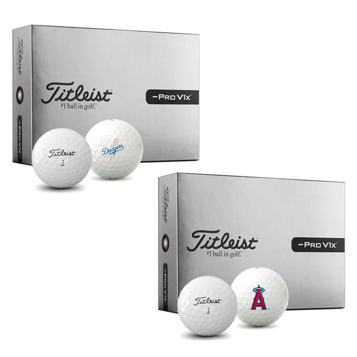 Titleist Pro V1x Left Dash Team Edition Golf Balls