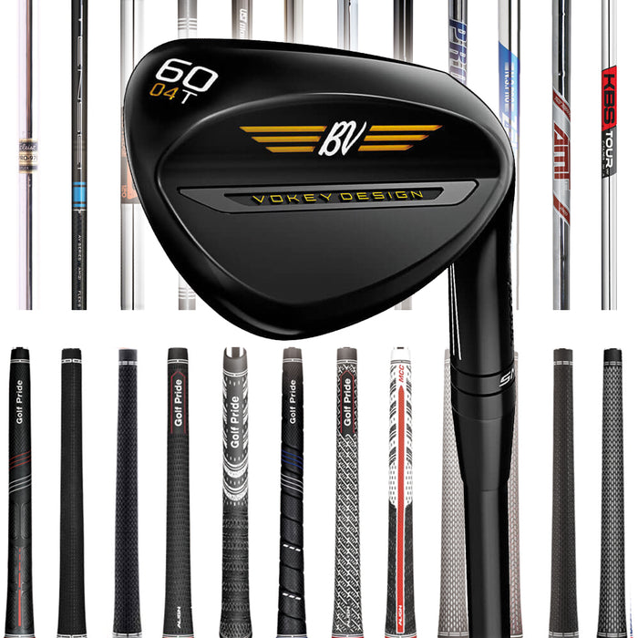 Titleist SM11 Vokey Black Vapor w/ Flight Lines Limited Custom Wedge - 26