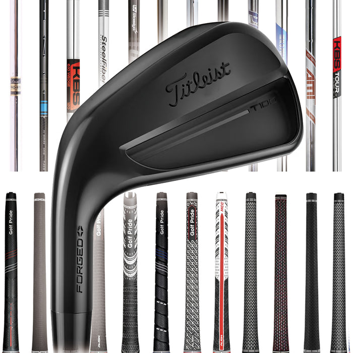 Titleist T100 4G Black Vapor Limited Forged Custom Irons - 26