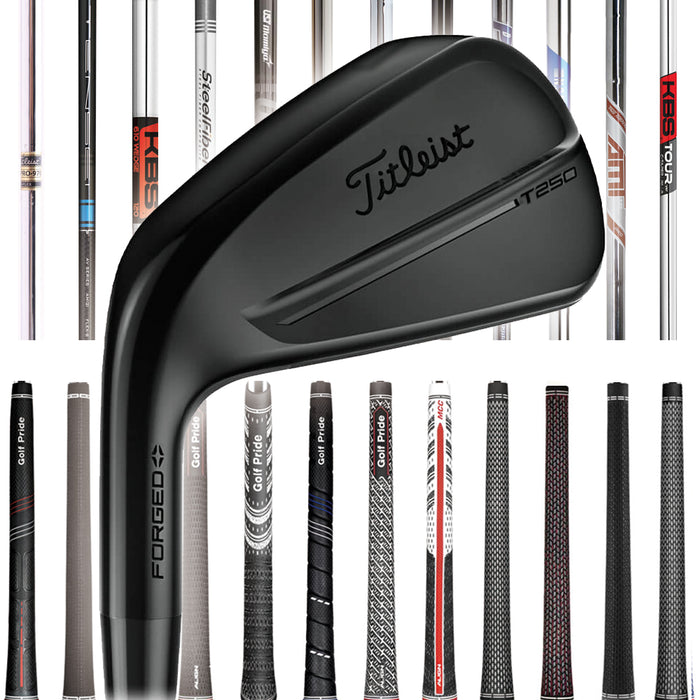 Titleist T250 4G Black Vapor Limited Forged Custom Irons - 26