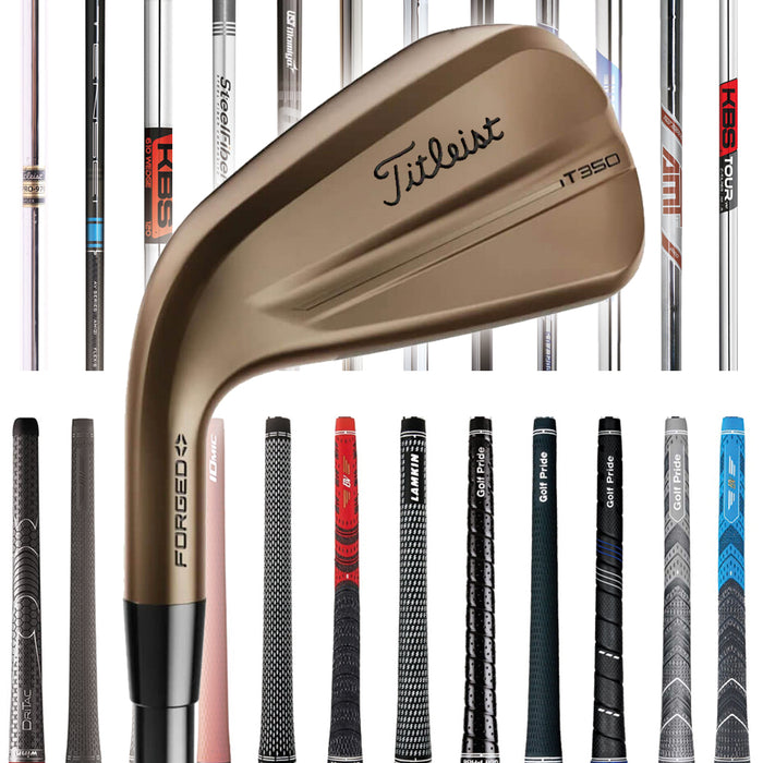 Titleist T350 4G Oil Can Limited Forged Custom Irons - 26