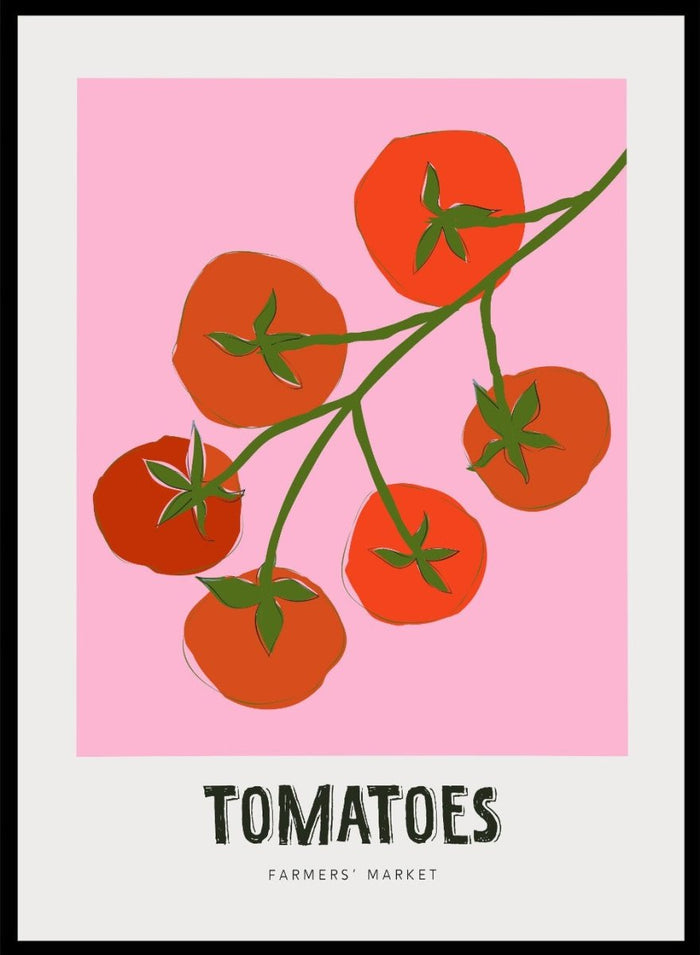 ‘Tomatoes on the Vine’ Aesthetic Art Print_Sugar & Canvas_Sugar & Canvas