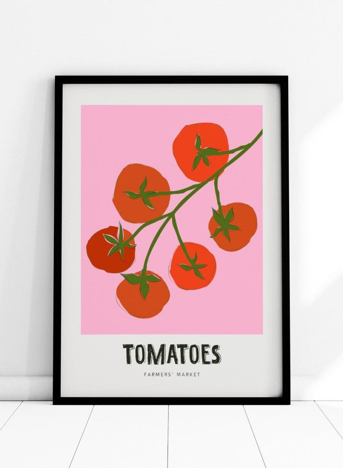 ‘Tomatoes on the Vine’ Aesthetic Art Print_Sugar & Canvas_Sugar & Canvas