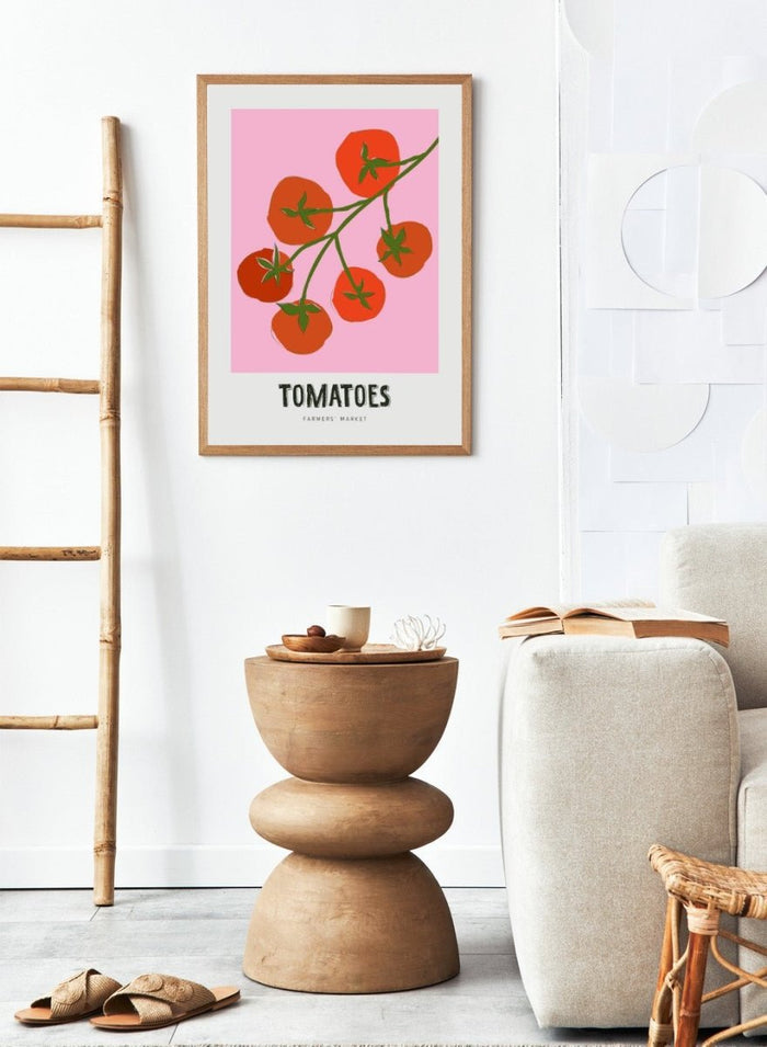 ‘Tomatoes on the Vine’ Aesthetic Art Print_Sugar & Canvas_Sugar & Canvas
