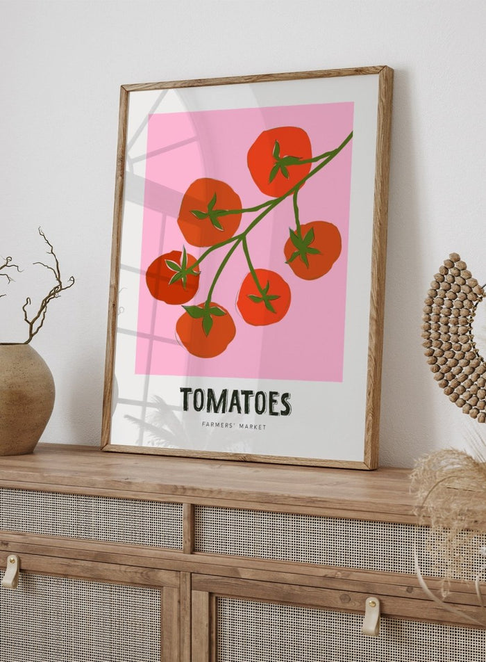‘Tomatoes on the Vine’ Aesthetic Art Print_Sugar & Canvas_Sugar & Canvas