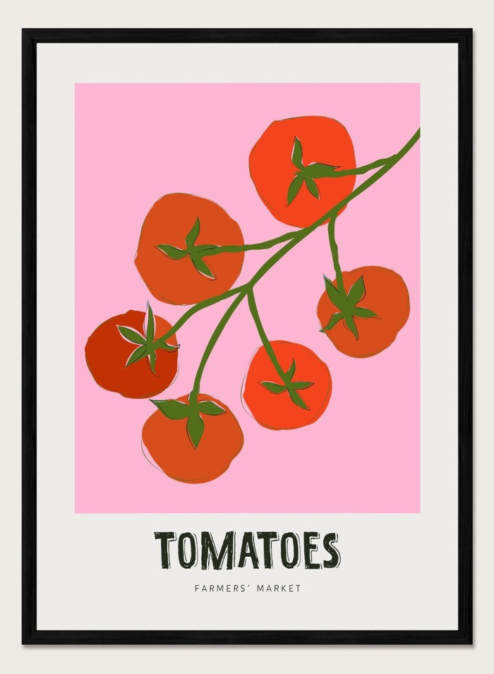 ‘Tomatoes on the Vine’ Aesthetic Art Print_Sugar & Canvas_Sugar & Canvas