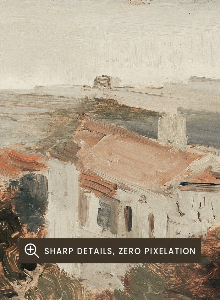 "Torre del Greco" Art Print_Sugar & Canvas_Marie Egner