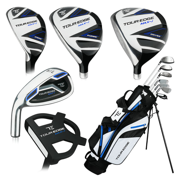 Left / 7 Clubs + 1 Stand Bag / Royal Blue