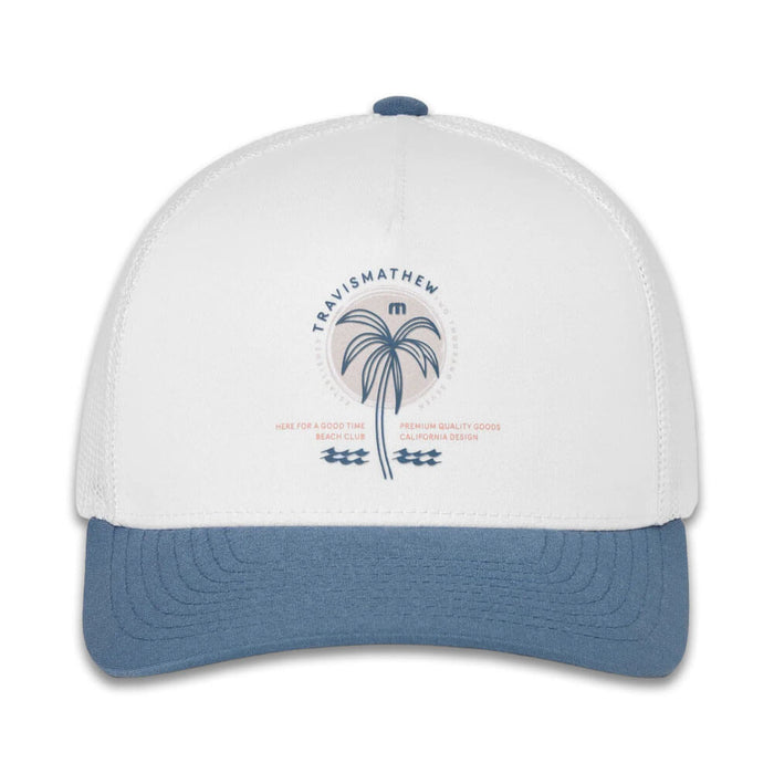 TravisMathew Coastal Charm Golf Cap White - SS26 Men