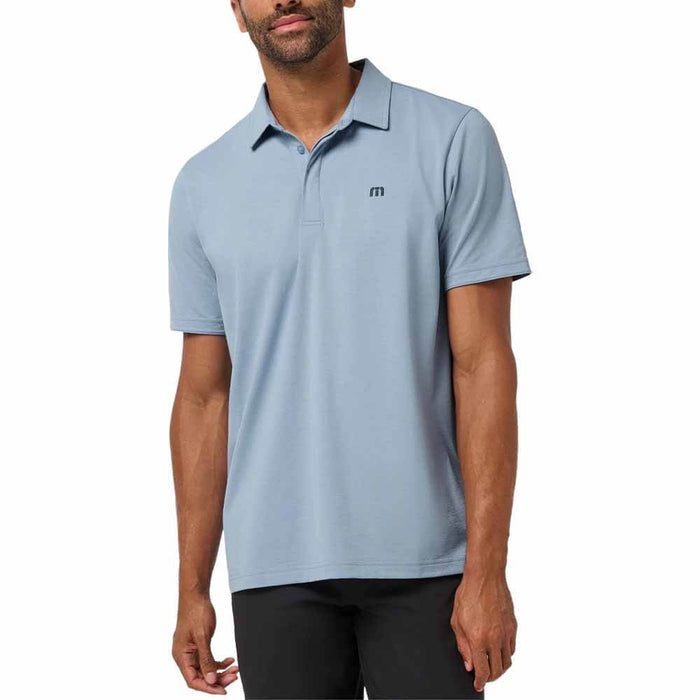 TravisMathew Heater Series Jersey Golf Polo Rain Washed - FW26 Men