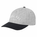 TravisMathew Local Pro Snapback Golf Cap Heather Light Grey - FW26 Men