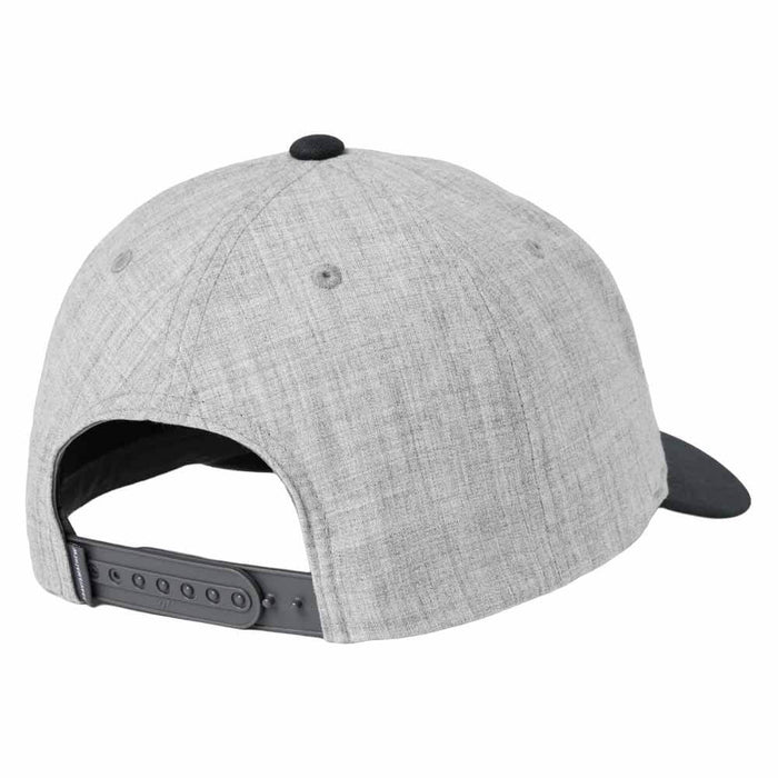 TravisMathew Local Pro Snapback Golf Cap Heather Light Grey - FW26 Men