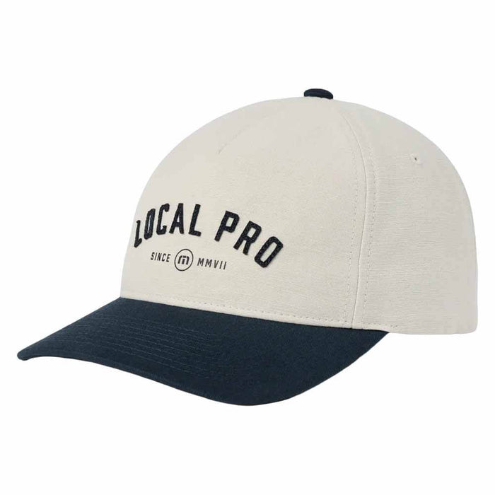 TravisMathew Local Pro Snapback Golf Cap Italian Sand - FW26 Men