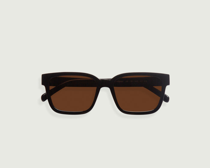 Cocoa::Triton Sunglasses square black recycled polyester top