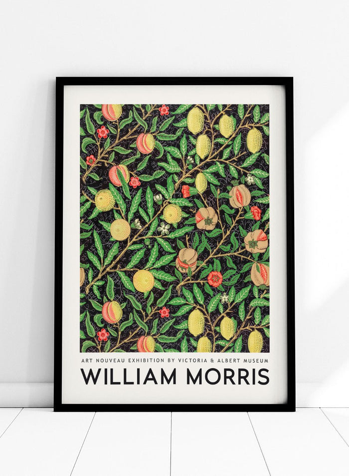 Tropical Fruits by William Morris Print_Sugar & Canvas