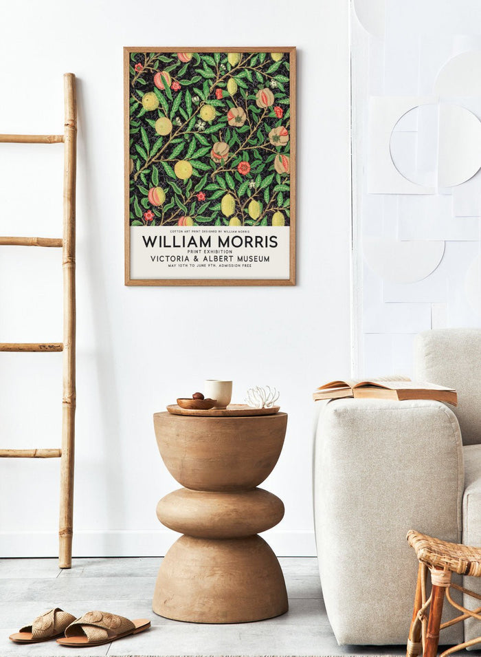Tropical Fruits by William Morris Print_Sugar & Canvas