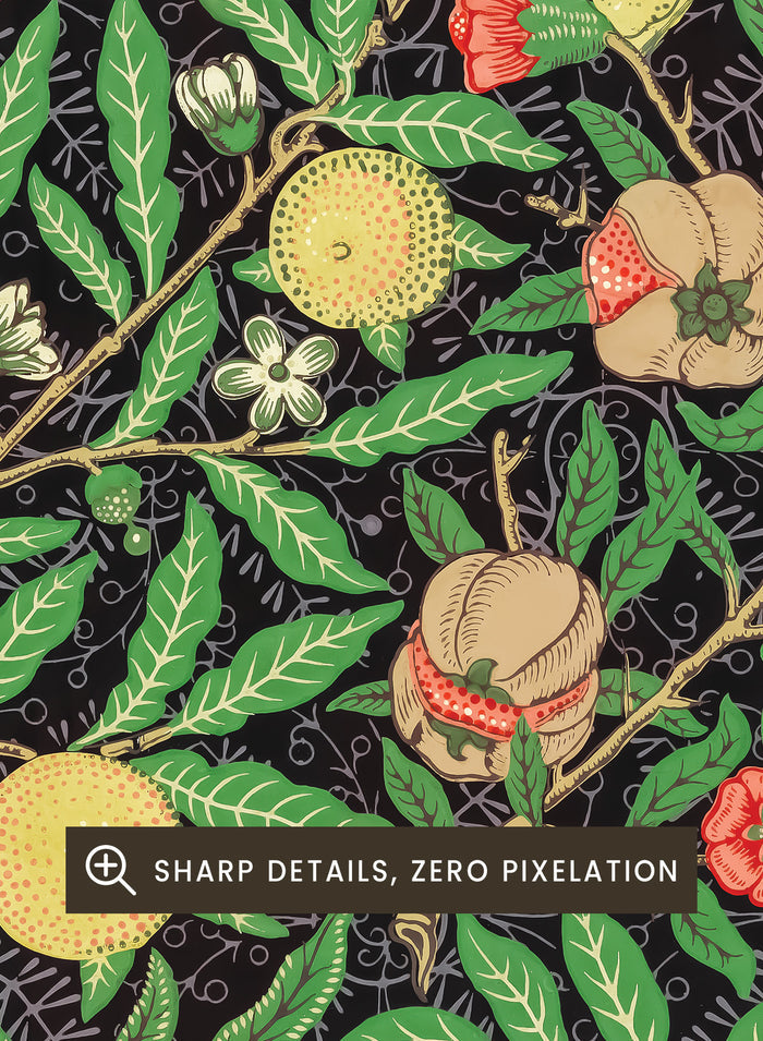 Tropical Fruits by William Morris Print