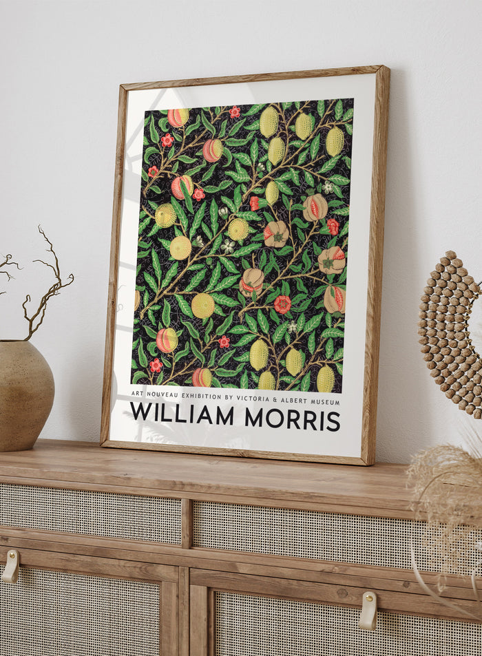 Tropical Fruits by William Morris Print