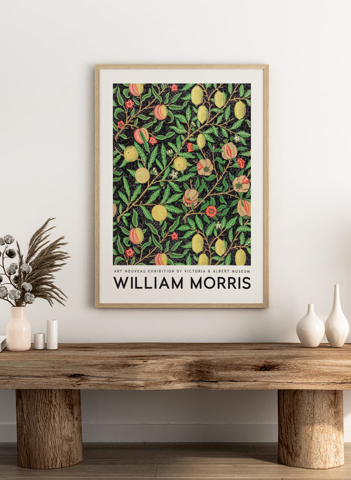 Tropical Fruits by William Morris Print