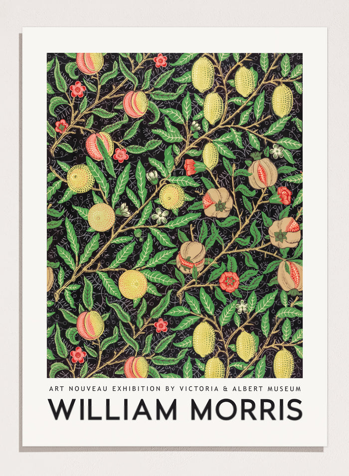 Tropical Fruits by William Morris Print