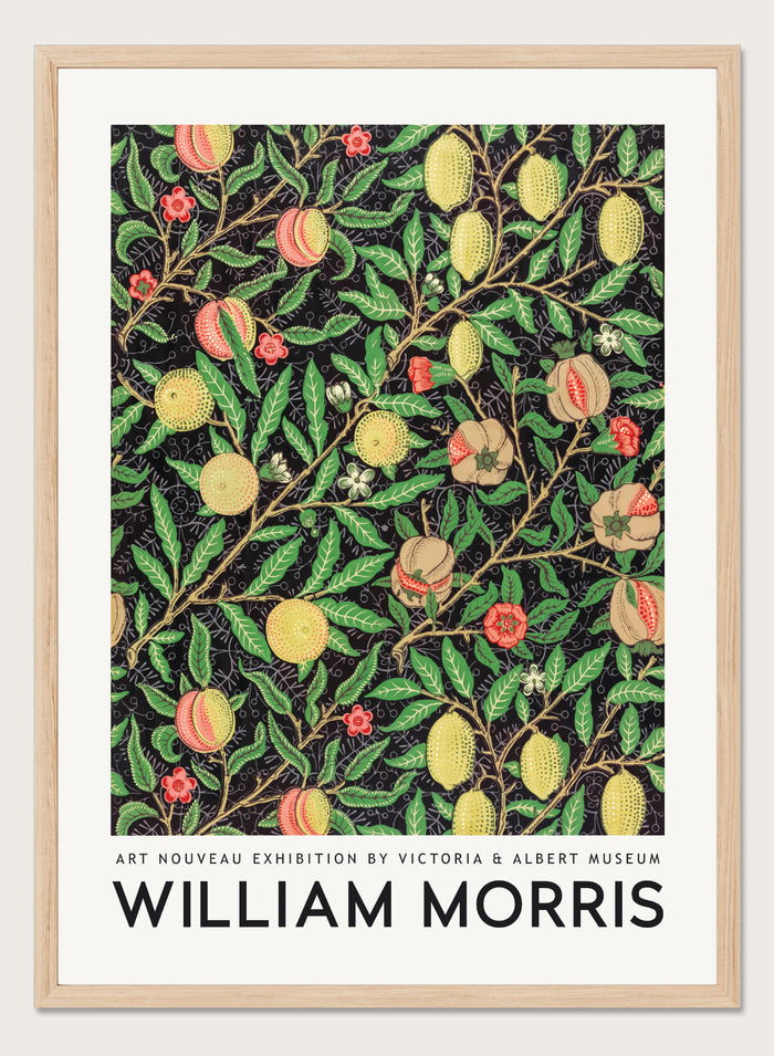 Tropical Fruits by William Morris Print