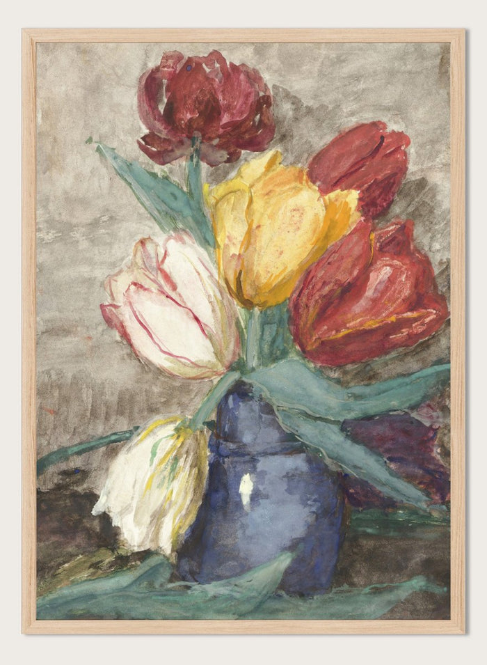 "Tulips in a Vase" Art Print_Sugar & Canvas_Sientje van Houten