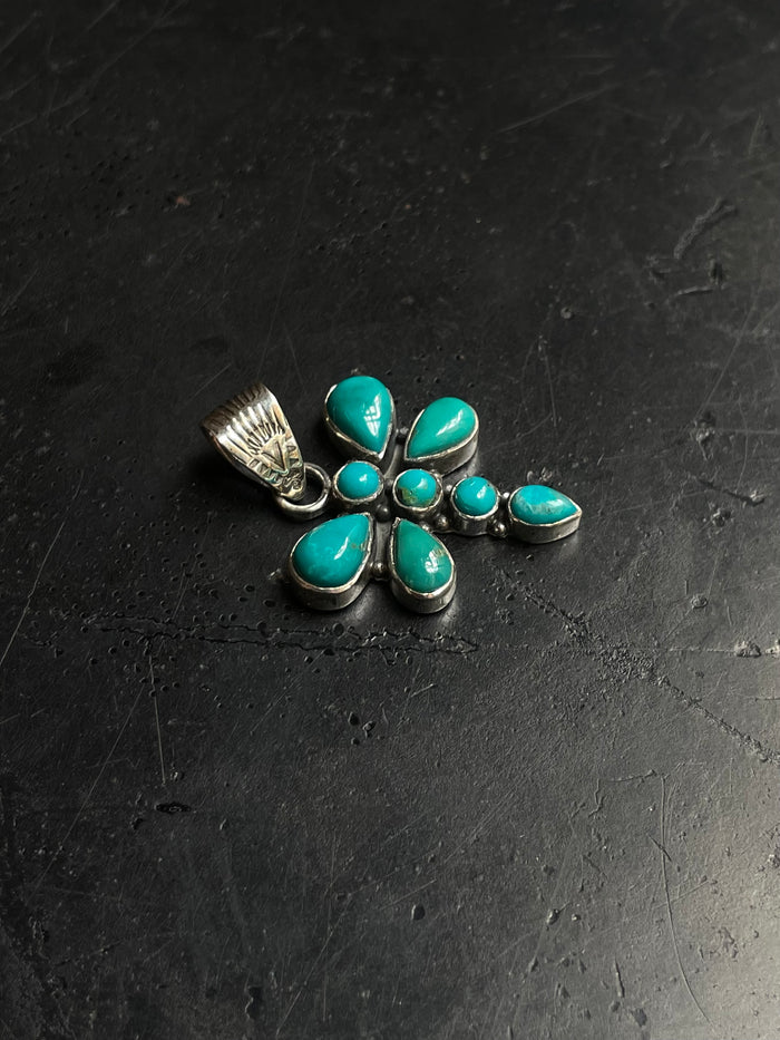 Turquoise Dragonfly Pendant | 925 Sterling Silver E269