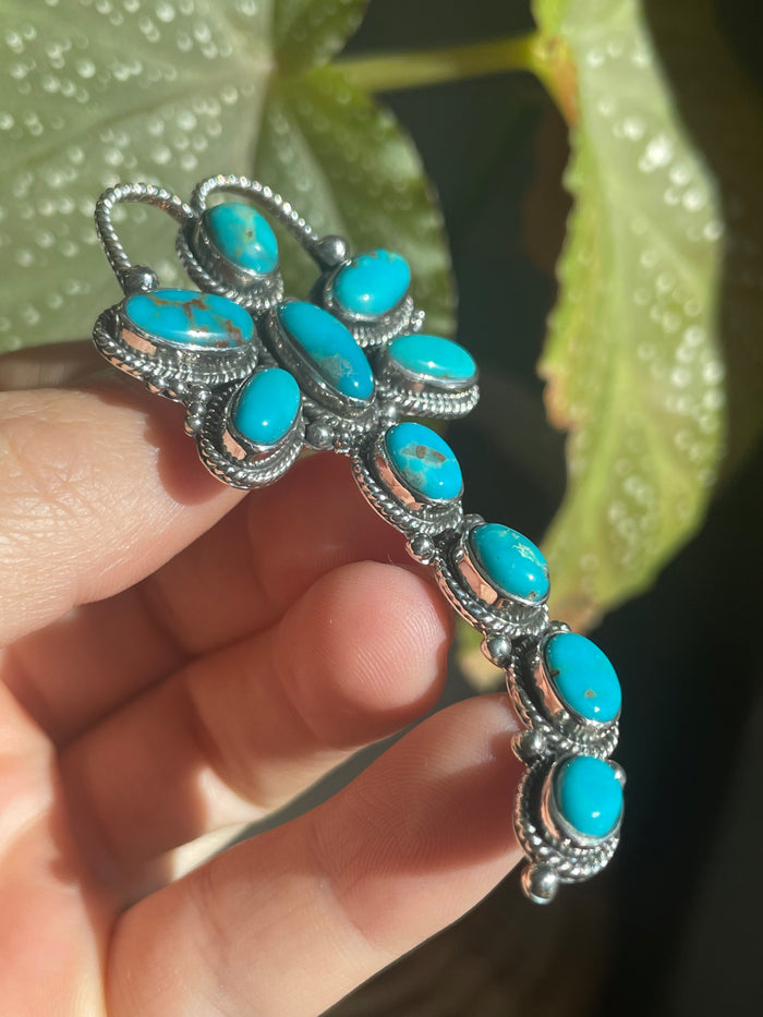 Turquoise Dragonfly Pendant | Sterling Silver 925 B835