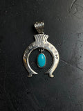 Turquoise Naja Pendant | 925 Sterling Silver E278