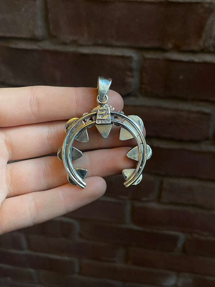 Turquoise Naja Pendant | Sterling Silver 925 C778