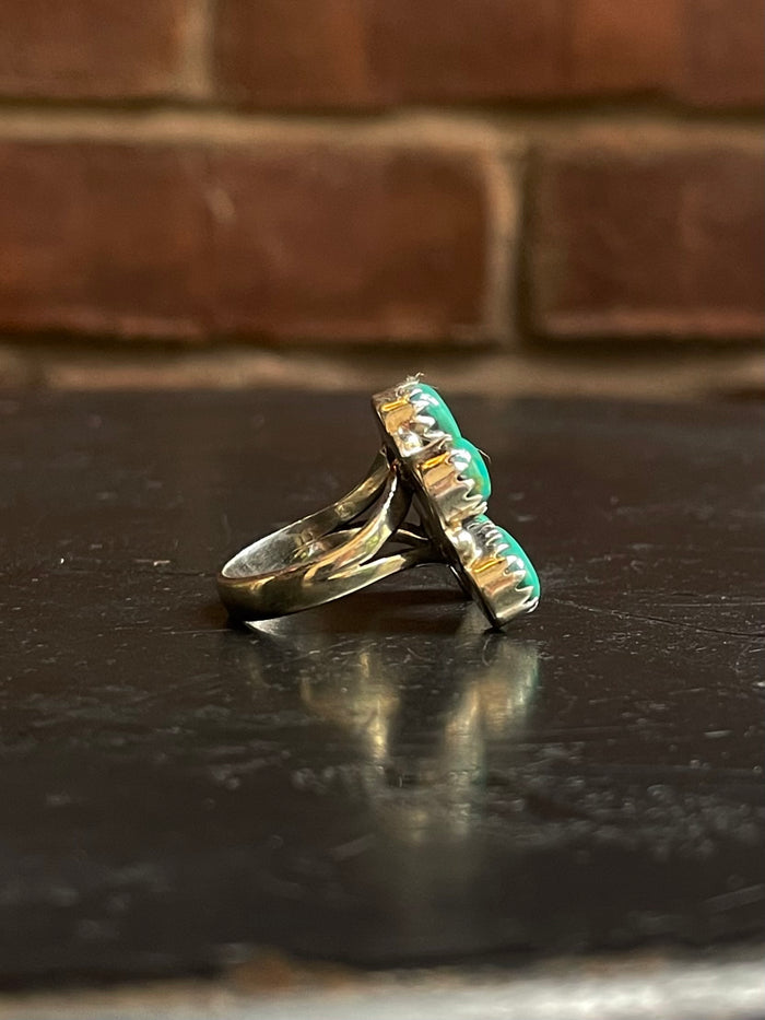 Turquoise Naja Ring Size 6 | 925 Sterling Silver G272