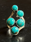 Turquoise Ring Size 6 | 925 Sterling Silver G271
