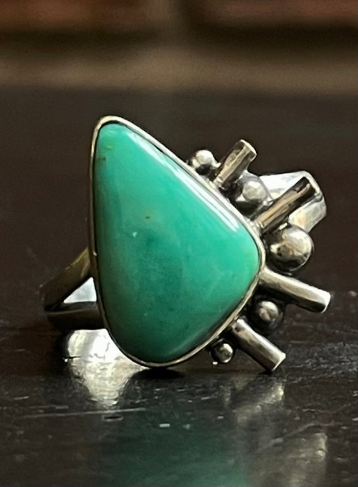 Turquoise Ring Size 8 | 925 Sterling Silver G279