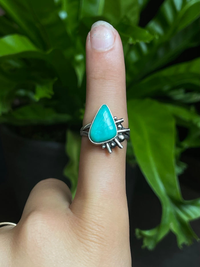 Turquoise Ring Size 8 | 925 Sterling Silver G279
