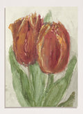 "Two Red Tulips" Art Print_Sugar & Canvas_Sientje van Houten