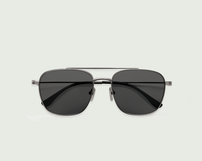 Chrome::Val Sunglasses pilot silver metal top