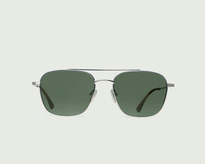 Silver::Val Sunglasses pilot silver metal front