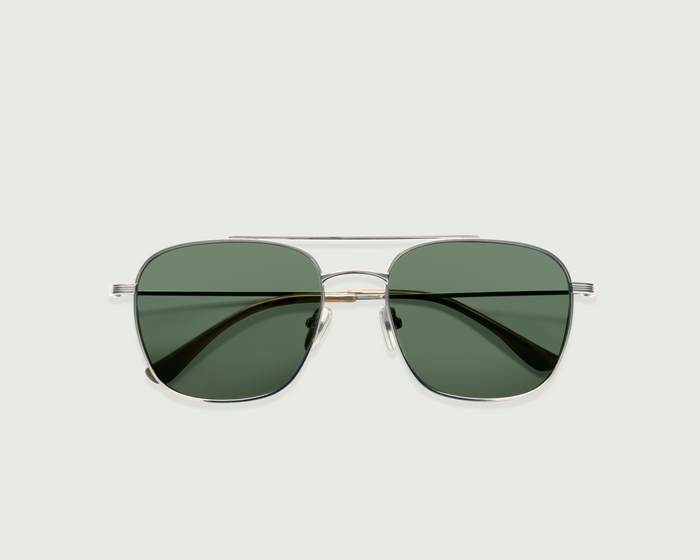 Silver::Val Sunglasses pilot silver metal top