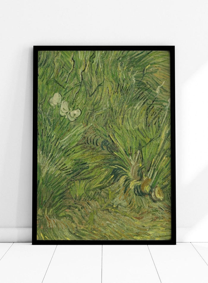 Van Gogh Garden with Butterflies Art Print_Sugar & Canvas_Vincent Van Gogh