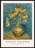 Van Gogh Imperial Fritillaries in a Copper Vase Art Print_Sugar & Canvas_Sugar & Canvas