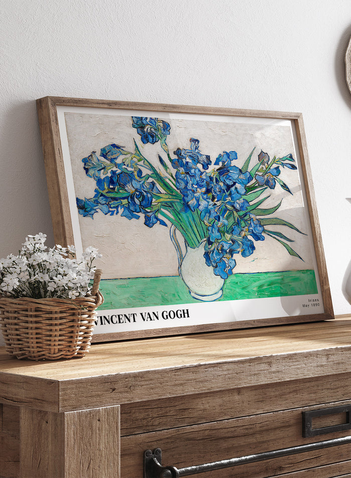 Van Gogh Irises 1889 Art Print