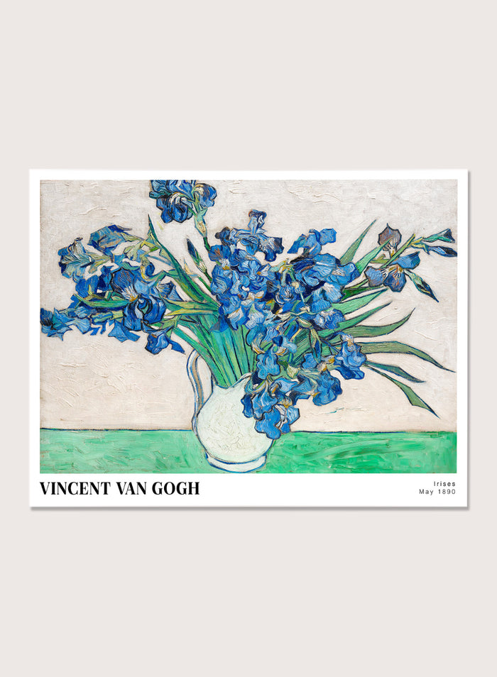 Van Gogh Irises 1889 Art Print