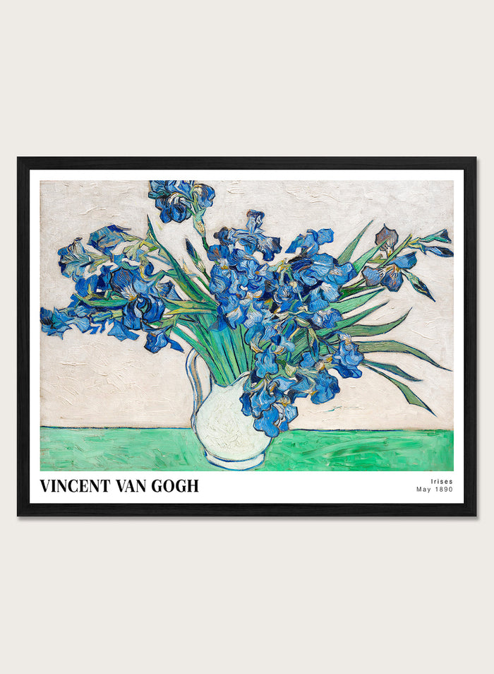 Van Gogh Irises 1889 Art Print
