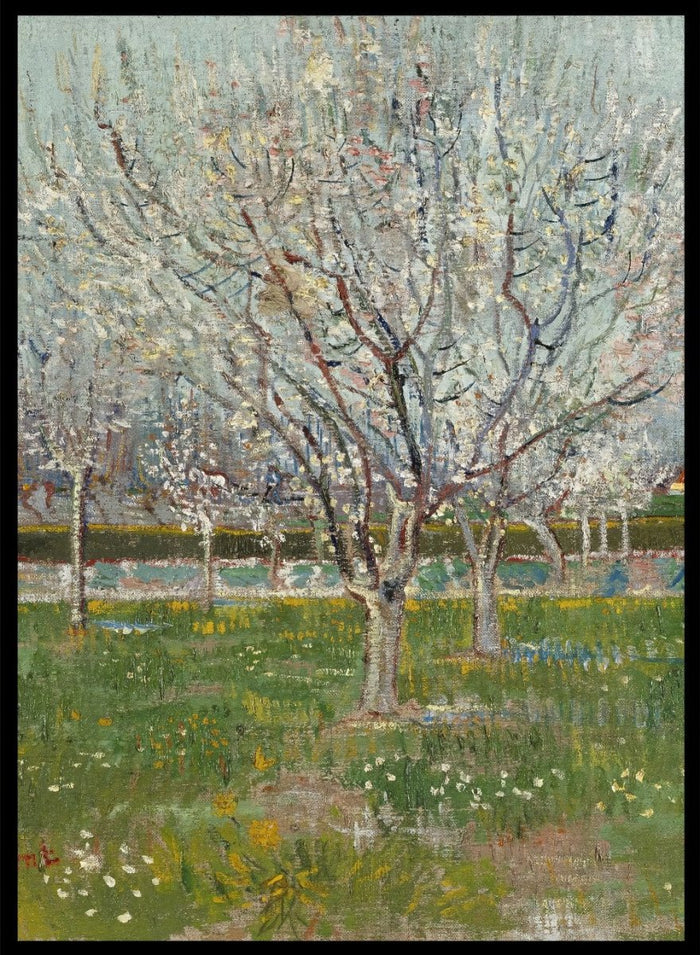 Van Gogh Orchard in Blossom (Plum Trees) Art Print_Sugar & Canvas_Vincent Van Gogh