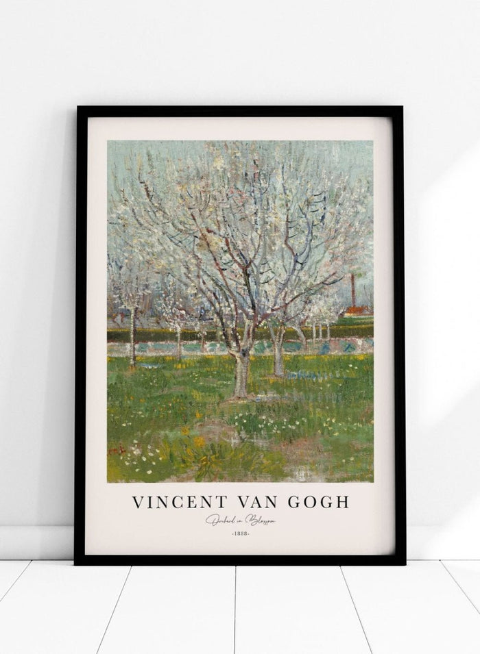 Van Gogh Orchard in Blossom (Plum Trees) Art Print_Sugar & Canvas_Vincent Van Gogh