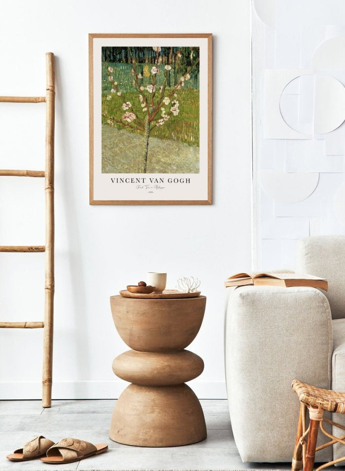Van Gogh Peach Tree in Blossom Art Print_Sugar & Canvas_Vincent Van Gogh