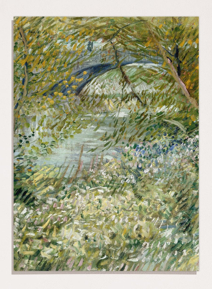 Van Gogh River Bank in Springtime Art Print_Sugar & Canvas_Sugar & Canvas